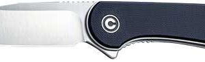 Civivi Knife Elementum 2.96" - Black G10-satin D2 Liner Lock!