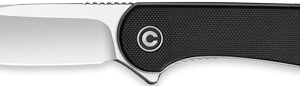Civivi Knife Elementum 2.96" - Black G10-satin D2 Clam Pack