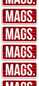 Mtm Ammo Caliber Labels Mags - 8-pack