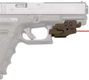 Crimson Trace Rail Master - Laser Red Universal Mount Tan