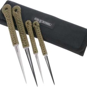 Cold Steel Throwing Spikes  2- - 2.5" & 2-3.5" W-sheath