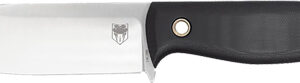Cobratec Back Country 4.5" - Black W-kydex Sheath 8.1oz