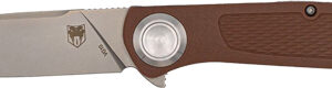 Cobratec Edc Scout Bar Lock - 3.12" Mocha Stainless Steel