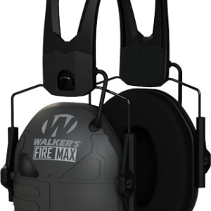 Walkers Digital Muff Firemax - Rechargeable Black
