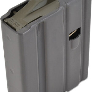 D&h Tactical Magazine 5.56x45 - 10rd Aluminum Grey Ar15