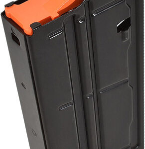 D&h Tactical Magazine 6.5cm - 20rd Steel Black Sr25-ar10