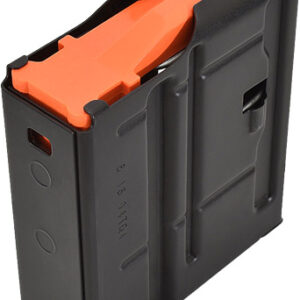 D&h Tactical Magazine 6.5cm - 10rd Steel Black Sr25-ar10