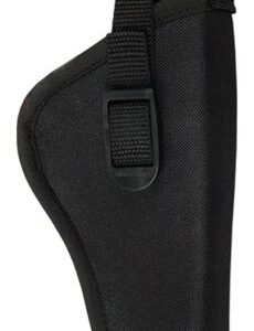 Bulldog Owb Holster W-tb Rh - Pit Bull Nylon Black Lrg Auto