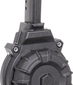 Pro Mag Magazine For Glock 43 - 9mm 50rd Drum Black Polymer