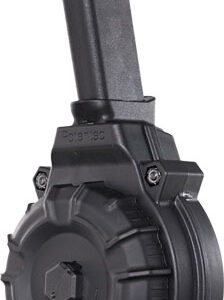 Pro Mag Magazine For Glock 48 - 43x 9mm 50rd Drum Black Poly