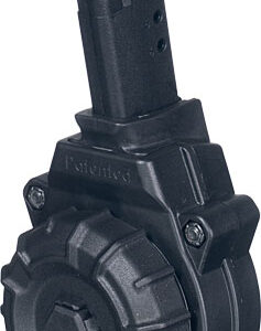 Pro Mag Magazine For Glock 43 - 9mm 30rd Drum Black Polymer