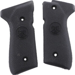 Beretta Grips 92-96 Series - Rubber Smooth Black!
