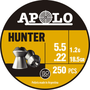Hatsan Apolo 22 Hunter 18.5gr - 250 Pack
