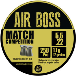 Hatsan Apolo 22 Air Boss - Match 17 Grain 250 Pack!!