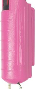 Psp Pepper Spray W- Pink Hard - Case W- Key Ring 1-2 Oz.