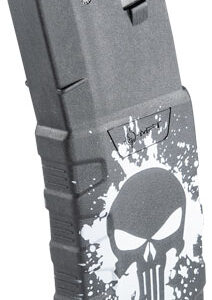 Mft Exd Magazine Ar15 5.56x45 - 30rd Punisher Splat White