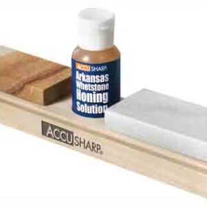 Accusharp Arkansas Whetstone - Combo Knife Sharpening Kit