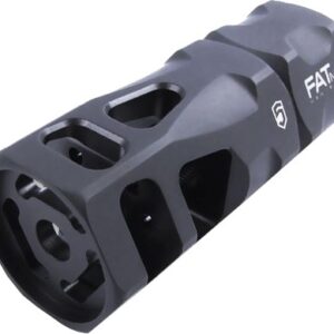Phase 5 Muzzle Brake Fatman - 5.56mm 1-2x28 Ar-15 Black
