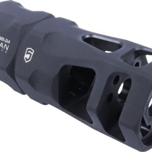 Phase 5 Muzzle Brake Fatman - .30 Cal 5-8x24 Black