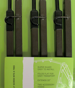 Hme Bow Hanger 20" Folding - W-accessory Hooks 3pk