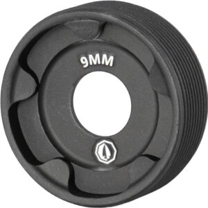 Rugged Suppressors Front Cap - 9mm Obsidian 9-45