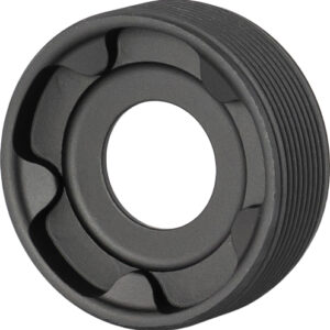 Rugged Suppressors Front Cap - 45acp Obsidian 45