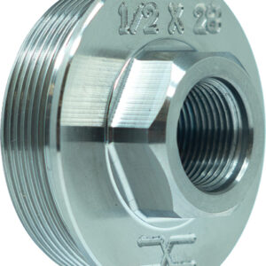 Faxon 1-2x28 Direct Thread To - Hub Adapter Titanium