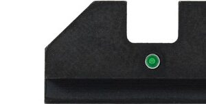Xs F8 Ngt Sgt Set For Glock 43 - W- Frnt Org Dot-rear Wide Ntch