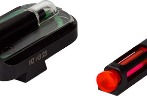 Hiviz Fasdot H3 Red Front-grn - Rear For Glock 9mm-40-.357 Set
