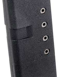 Pro Mag Magazine For Glock 43 - 9mm 6rd Black Polymer