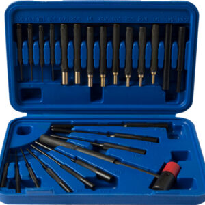 Gunmaster Punch-hammer Set - 24 Pc Brass & Steel Punch