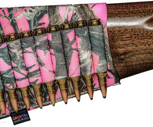 Grovtec Rifle Shell Holder For - Buttstock True Timber Pink