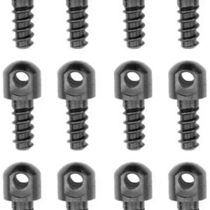 Grovtec 1-2" Wood Screws - 12-pack Black