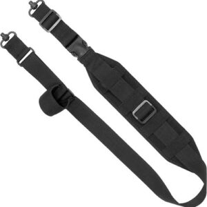 Grovtec Qs Heavy Gunner Padded - Sling 1.5" Webb 3" Pad Black