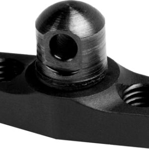 Grovtec Flanged Swivel Stud - M-lok Adaptor Black