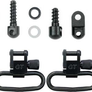 Grovtec Swivel Set For Ruger - 10-22#3 & 44 1.25" Loops  Blk