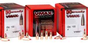 Hornady Bullets 30 Cal 308 - 110gr V-max 100rd 25bx-cs