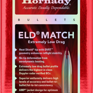 Hornady Bullets 6mm .243 - 109gr Eld-match 500ct 6bx-cs