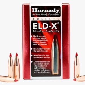 Hornady Bullets 25cal. .257 - 128gr. Eld-x 100ct 25bx-cs