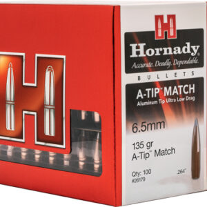 Hornady Bullets 6.5mm .264 - 135gr A-tip  100rd 10bx-cs