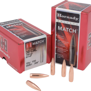 Hornady Bullets 30 Cal .308 - 168gr Jhp-bt 100ct 15bx-cs