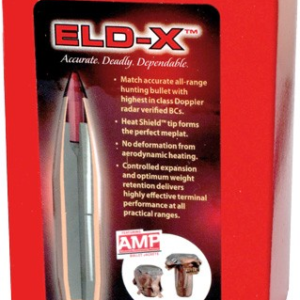Hornady Bullets 30 Cal .308 - 212gr. Eld-x 100ct 15bx-cs