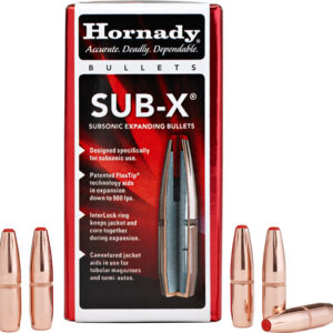 Hornady Bullets 7.62x39 .3115 - 255gr. Sub-x 100ct 15bx-cs