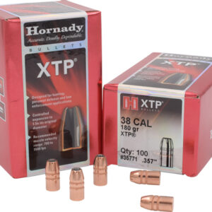 Hornady Bullets 38 Cal .357 - 180gr Xtp 100ct 15bx-cs