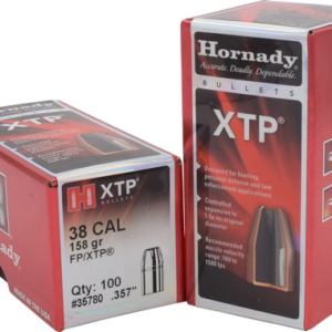 Hornady Bullets 38 Cal 357 - 158gr Xtp-fp 100rd 25bx-cs