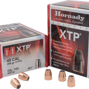 Hornady Bullets 45 Cal .451 - 200gr Xtp 100ct 15bx-cs