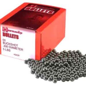 Hornady Lead 00 Buckshot - 5lb. Box 6bx-cs