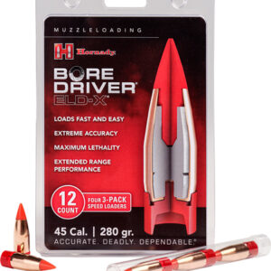 Hornady 45cal Bore Driver - 280gr Eld-x 12ct 10bc-cs