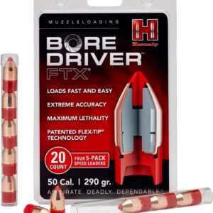Hornady 50cal Bore Driver - 3499 290gr Ftx 20ct 10bx-cs