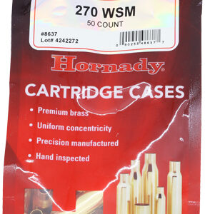 Hornady Unprimed Cases 270 Wsm - 50 Pack 5pk-cs